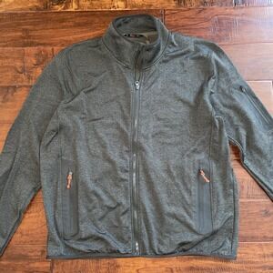 Stoic Full-Zip Performance Soft Fleece Jacket Men's Size‎ XXL Heathered Green
